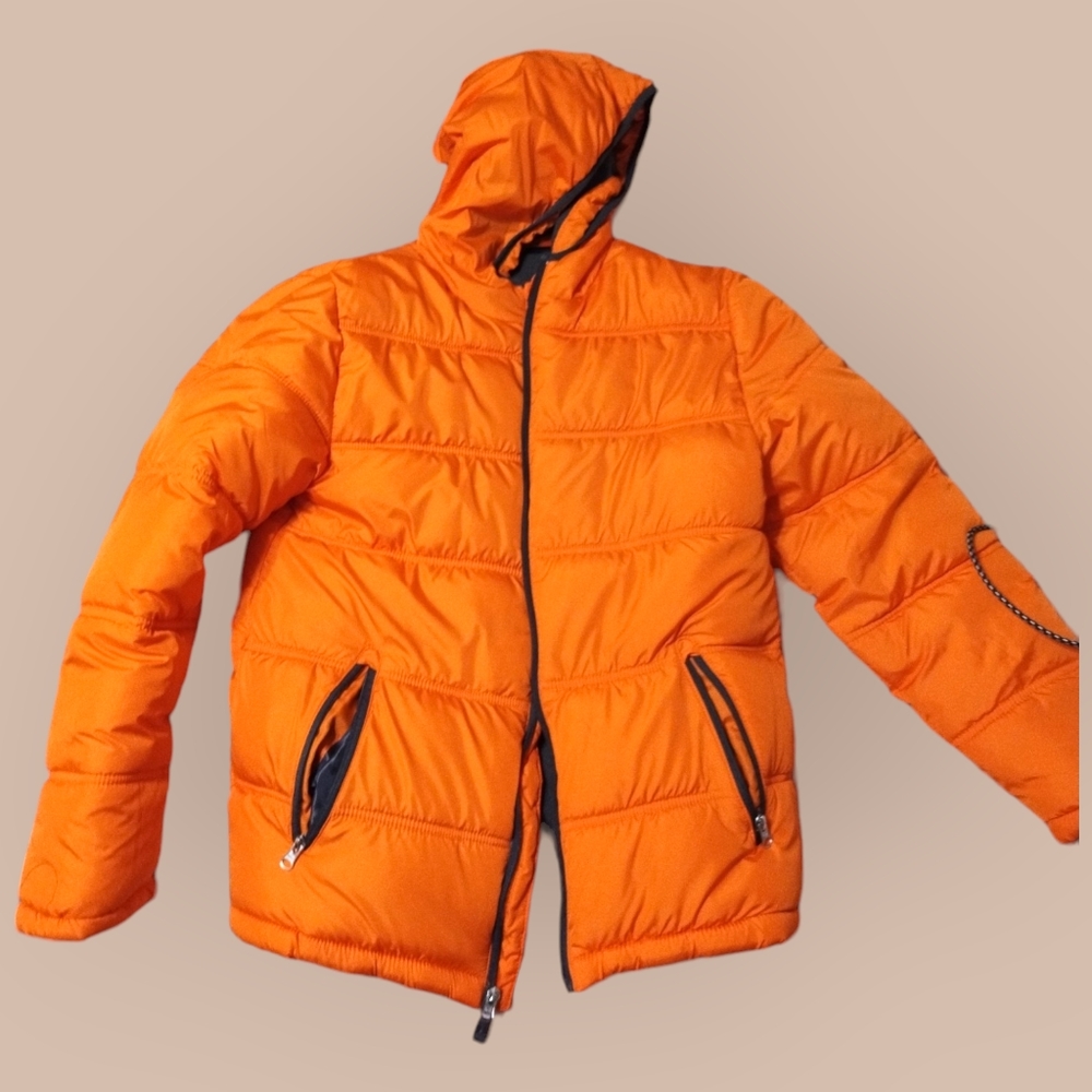 Faded Glory hooded puffer jacket boy's size XXL (18)